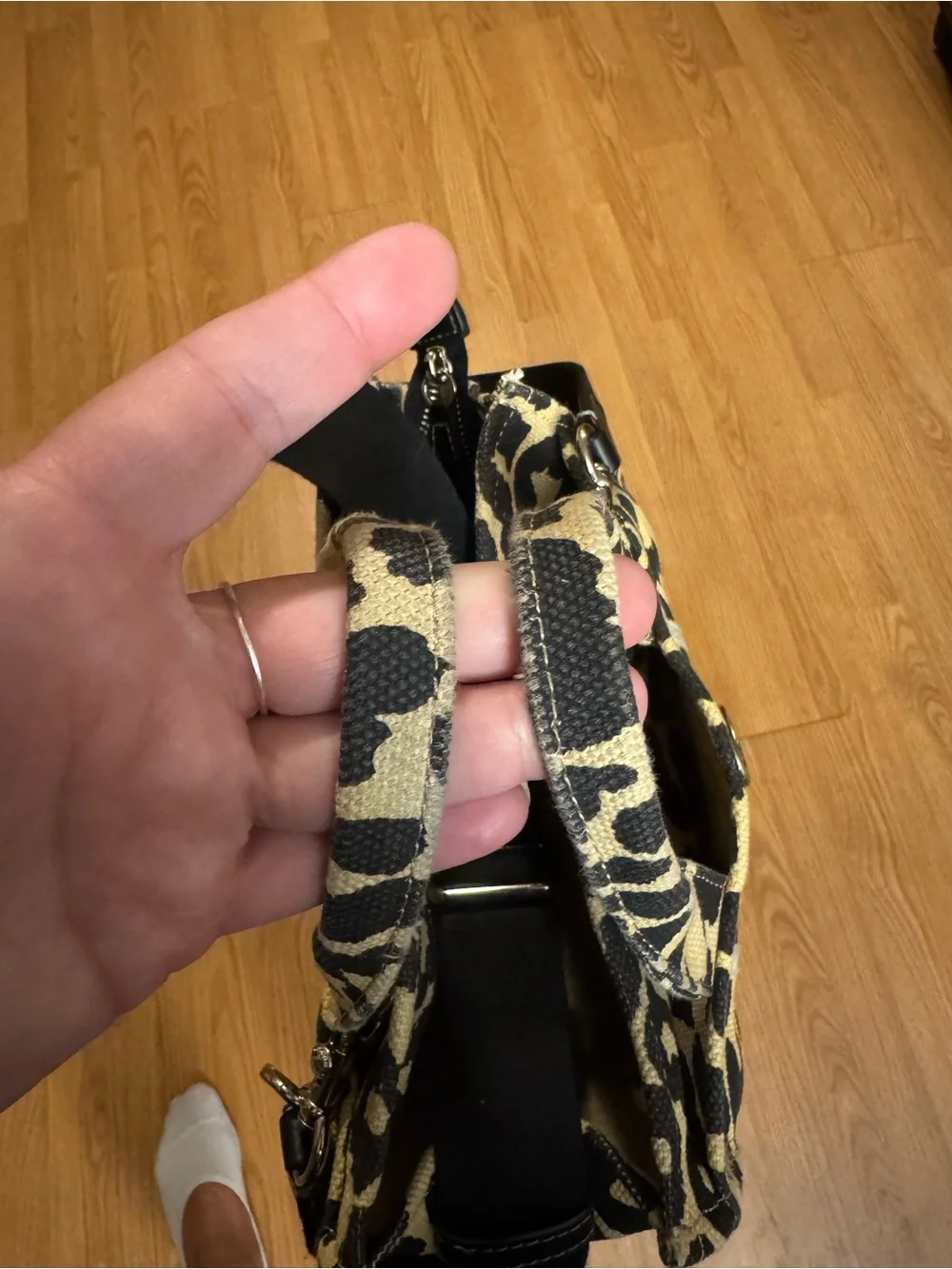 Coach mini tote